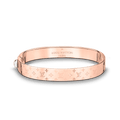 Louis Vuitton Nanogram Cuff 18K Gold Bracelet