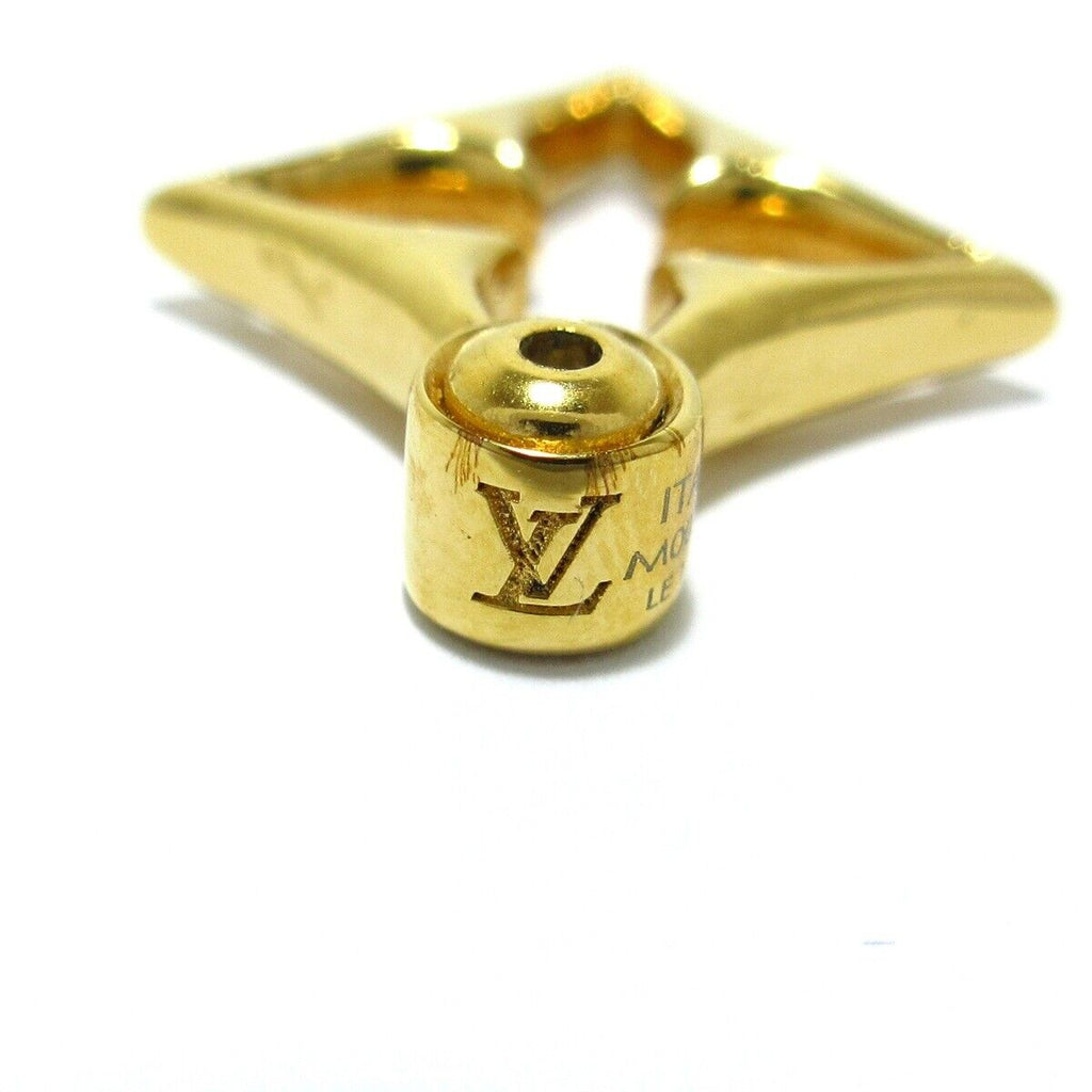 Louis Vuitton Flower Gram 18K Gold Earrings