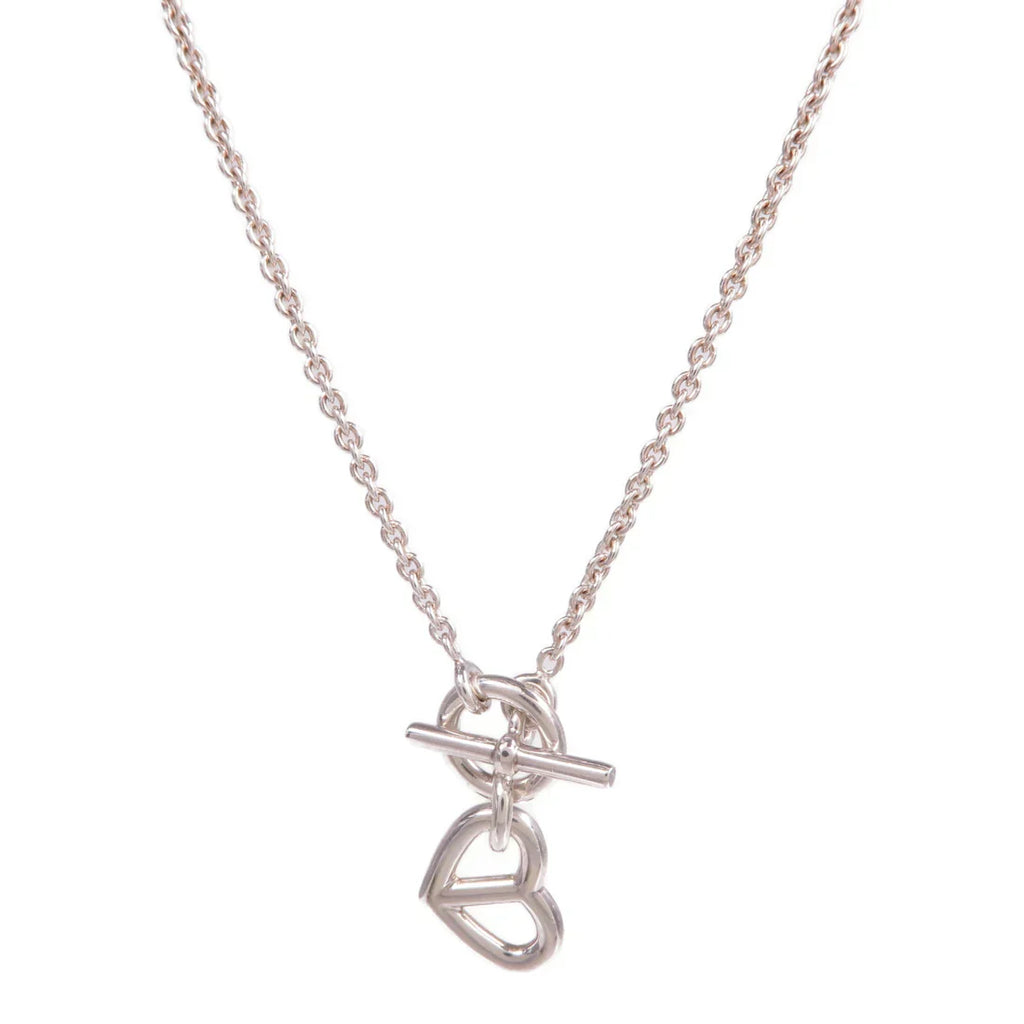 Hermes Cache Celine Amulette Pendant 18K Gold Necklace