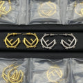 Fendi Forever 18K Gold Earrings