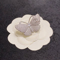 Chanel Full Diamond Butterfly 18K Gold Brooch