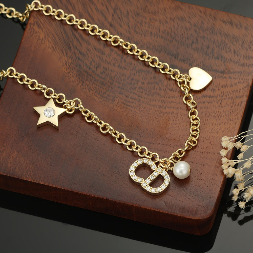 Dior 30 Montaigne 18K Gold Necklace