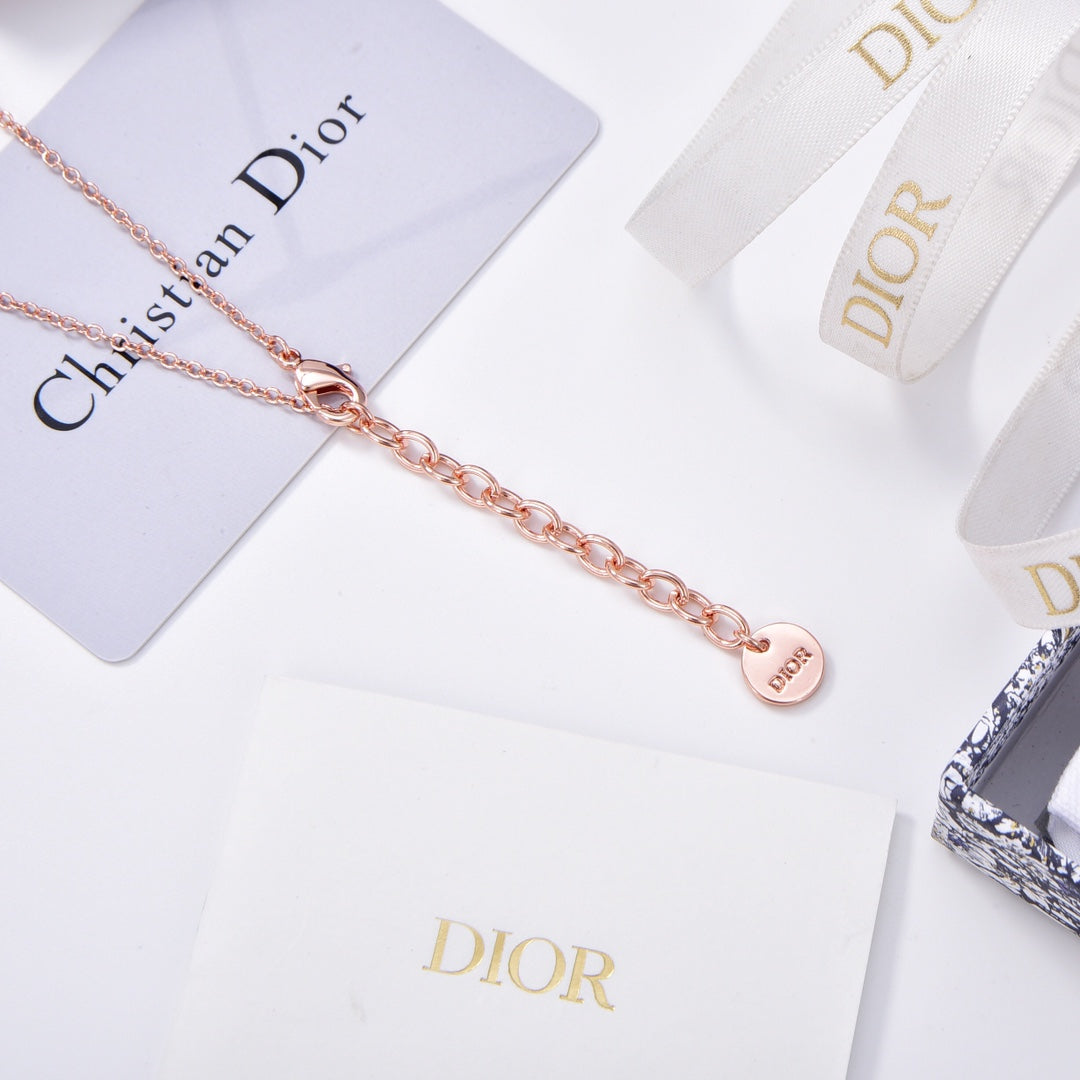 Dior D-Millefiori 18K Gold Necklace