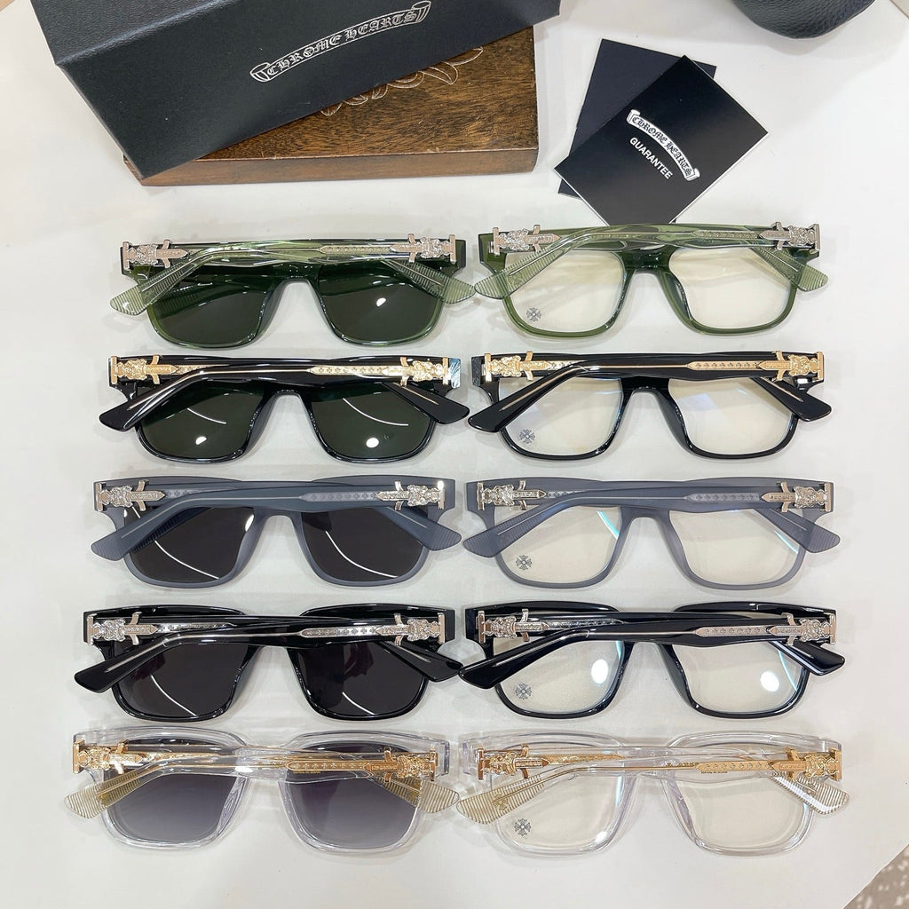 Chrome Hearts Sunglasses-VAGILLIONAIRE II